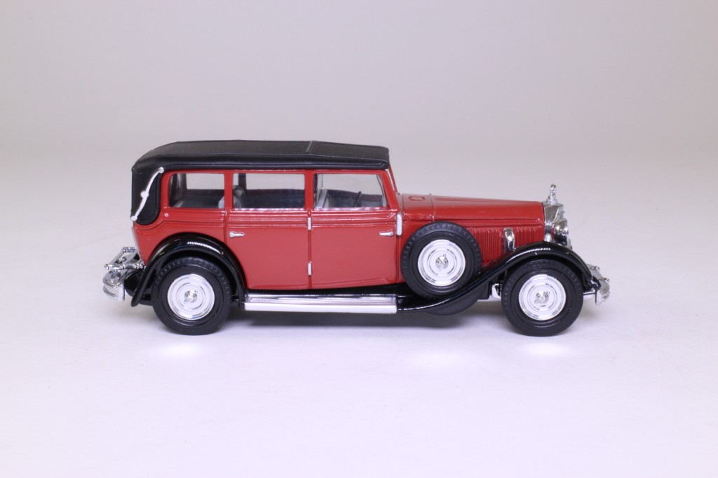 Matchbox Collectibles YY053/SA; 1938 Mercedes-Benz 770K; Maroon/Black, Superdetailed